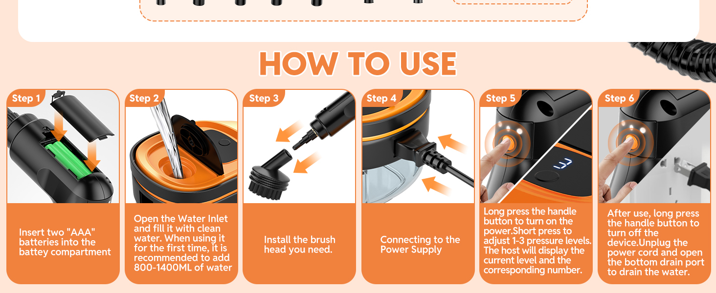 steam cleaner for car