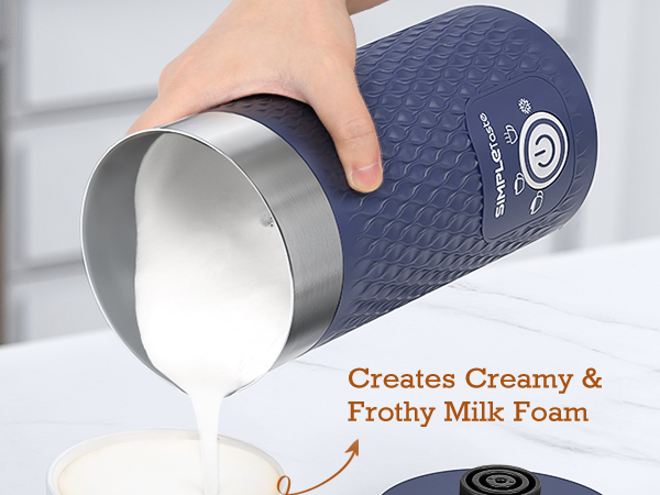 Creates Creamy &amp; Frothy Milk Foam
