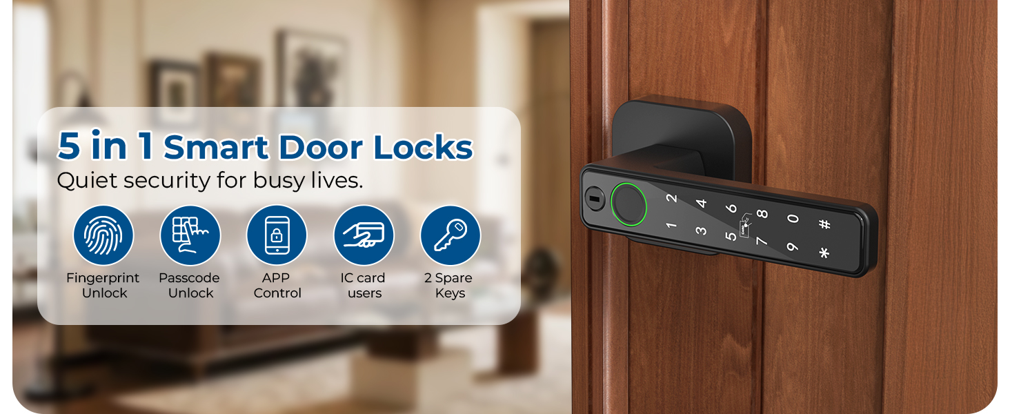 fingerprint door lock