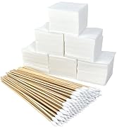 Garrelett Gun Cleaning Supplies Kit for All Firearms - with 2'' Lint-Free Patches &amp; 6'' Long Cott...