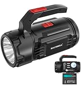 HAUSBELL 19-in-1 Multi-Function Tool Light – LED Flashlight with Tape Measure, Knife, Screwdriver...