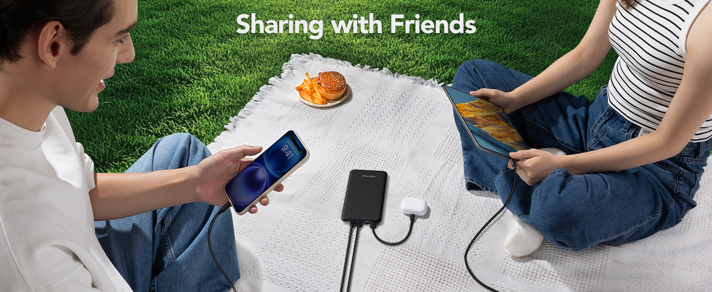 Sharing with friends