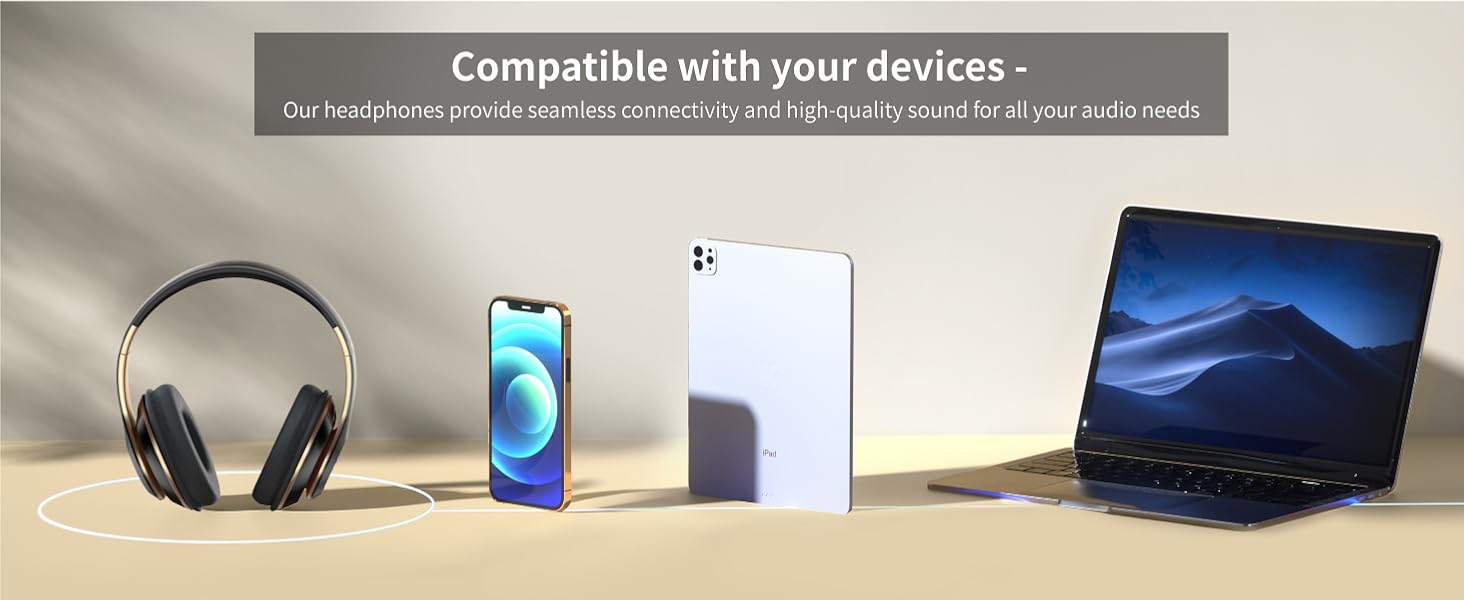 Bluetooth Headphones Over Ear