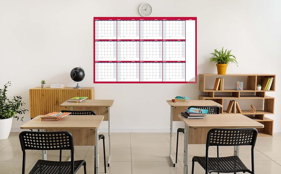large dry erase calendar