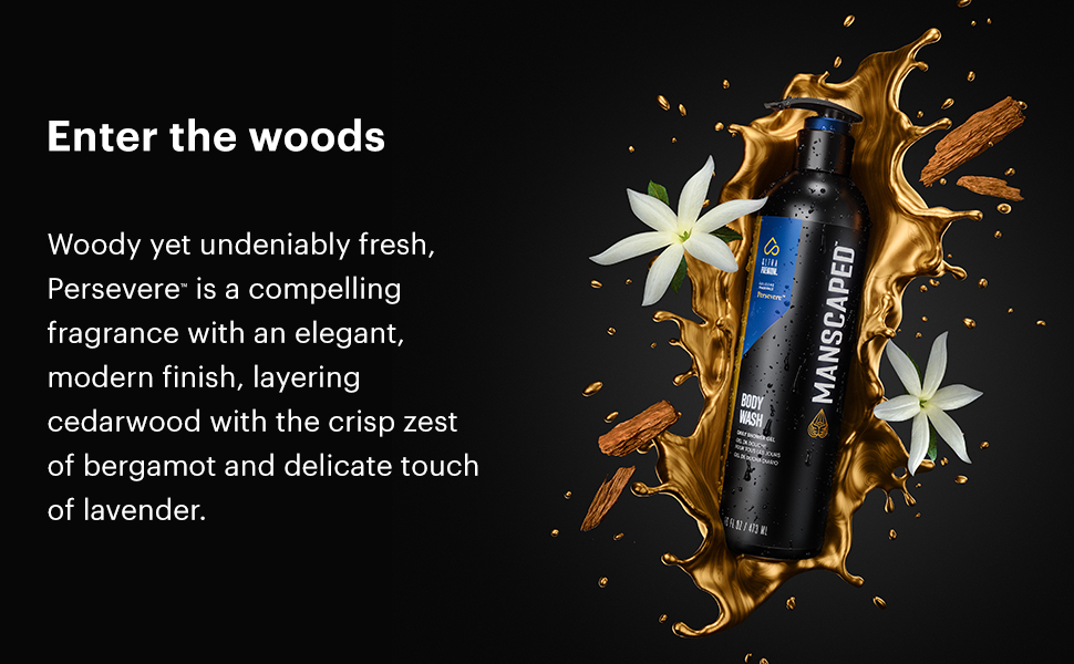 manscaped persevere body wash daily shower gel