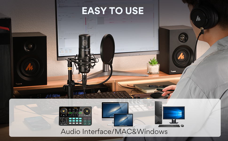 xlr microphone for audio interface