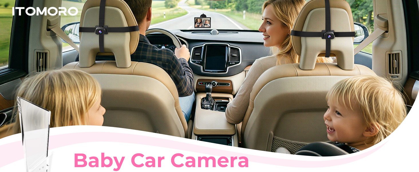 dual car camera baby monitor