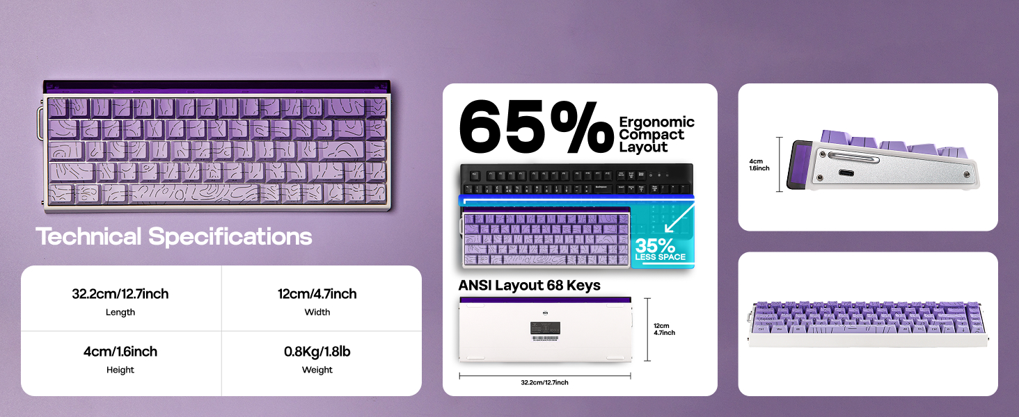 Wired Magnetic Gaming Keyboard