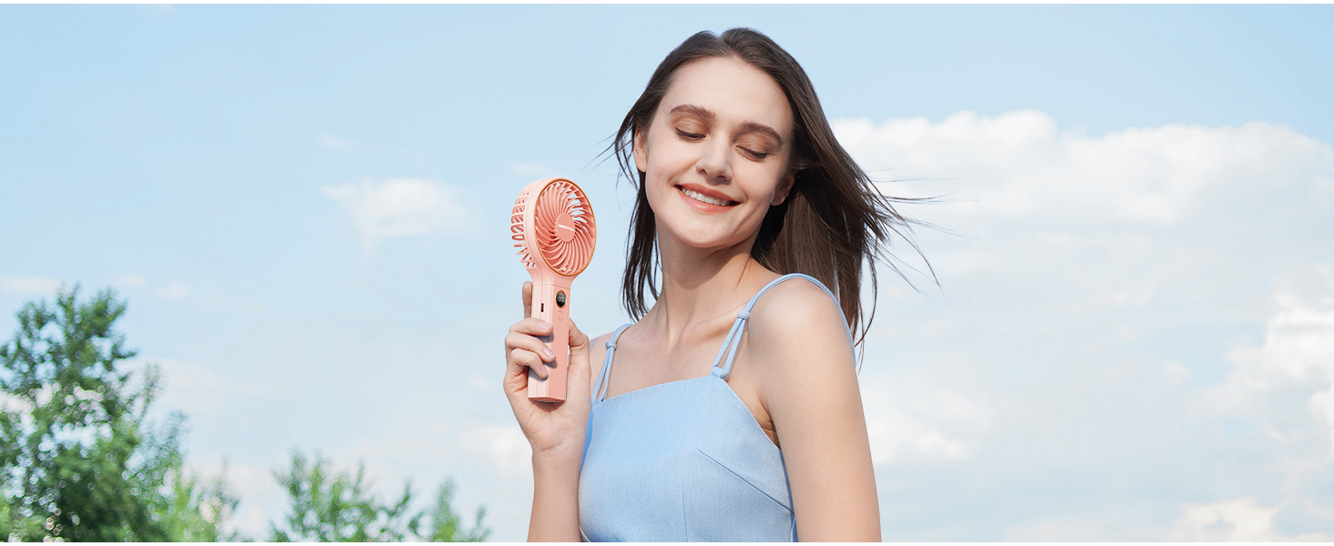 handheld fan cooling fan hand fan rechargeable fan bladeless fan hand held fan misting fan