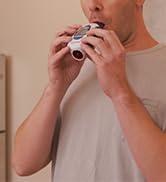 Microlife Peak Flow Meter in use by an adult male