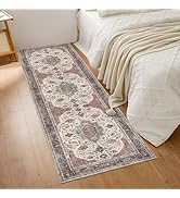 Runner Rugs Hallway Entryway Runner Rug Washable Kitchen Non Slip 2'6''X 8' Vintage Carpet Small ...
