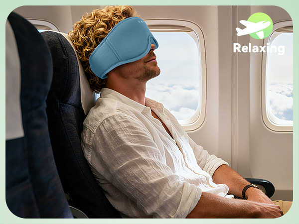 BeMyLady Bluetooth sleep mask headphones feature a 3D contoured design