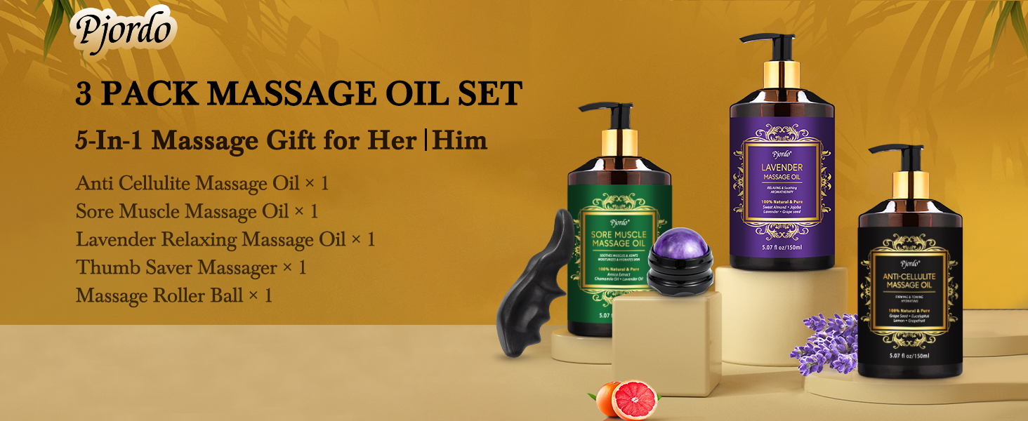 Massage Oil for Massage Therapy