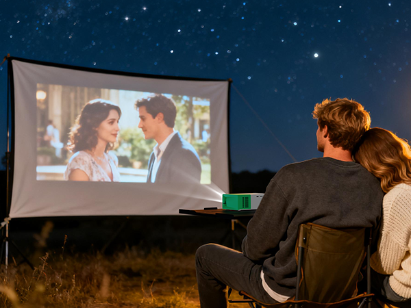 mini Projector outdoor