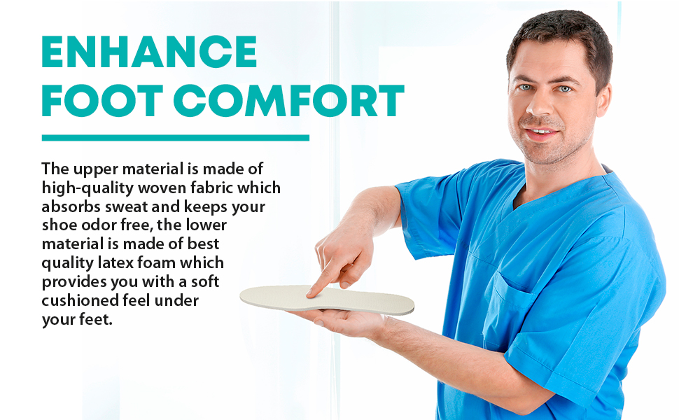 Enhance foot comfort