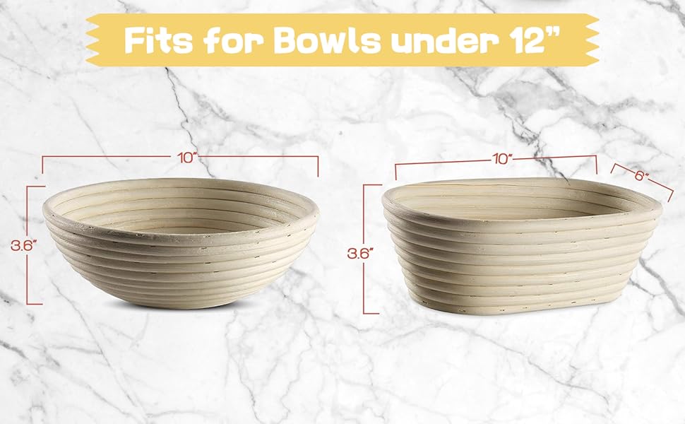 Bowl Covers for Sourdough Bread Proofing