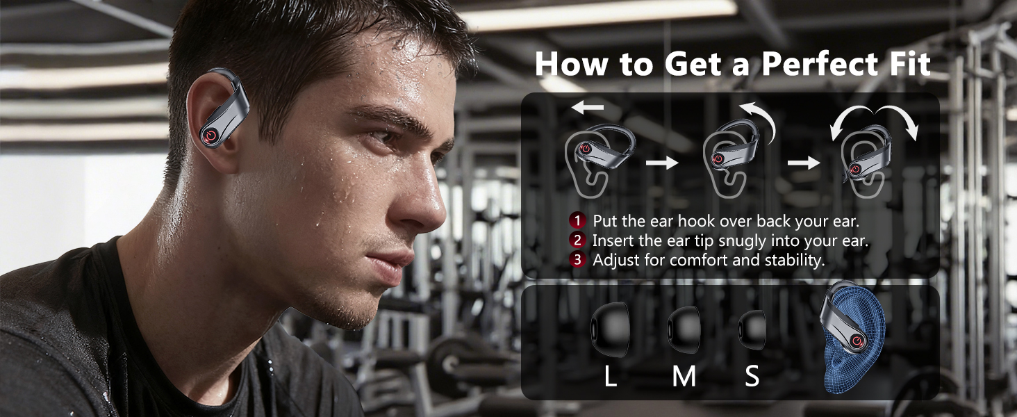 workout earbuds bluetooth wireless