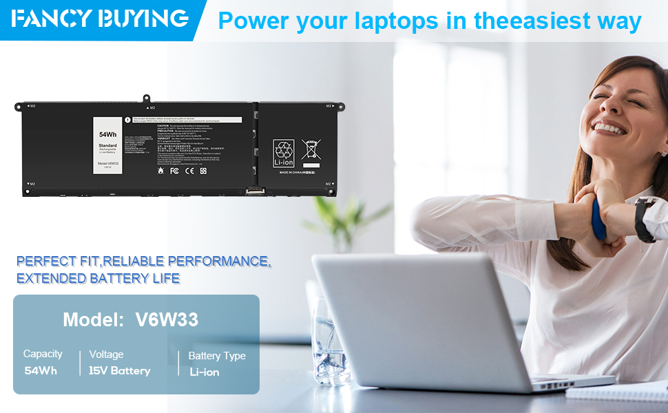 V6W33 TN70C G91J0 0WV3K8 0VKYJX 0MVK11 0XDY9K PG8YJ battery