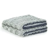 Greenfound Microfiber Towel for Cars, 1000GSM Car Drying Towel, Double Twist Pile &amp; Edgeless Desi...