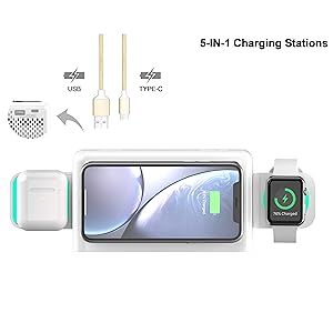 5 in one charging station