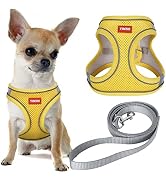 YIMEIS Dog Harness and Leash Set, No Pull Soft Mesh Pet Harness, Reflective Adjustable Puppy Vest...