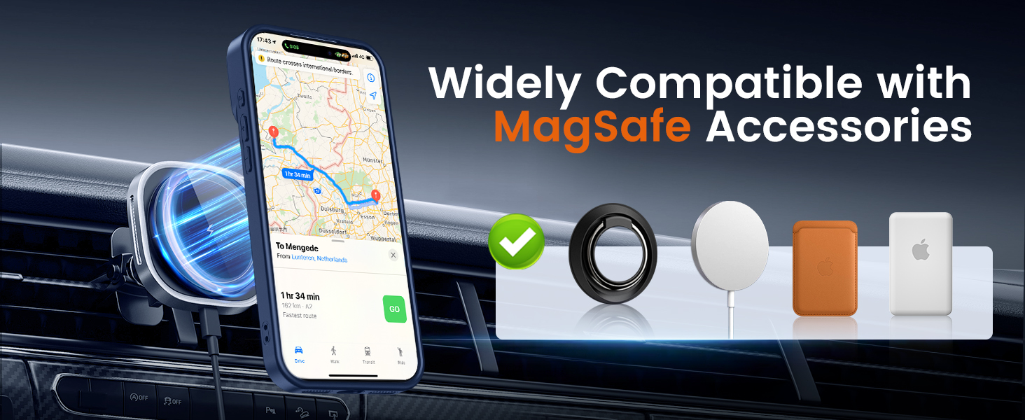 TOBOVON iPhone 17 pro Case Magsafe