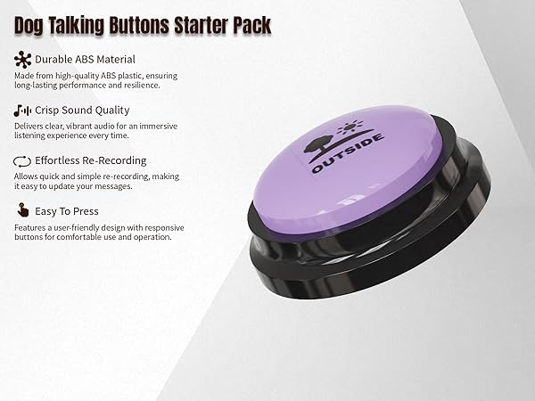 dog talking buttons