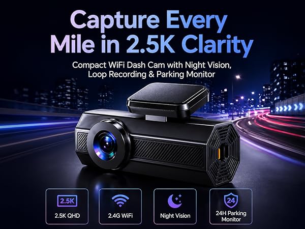 Veement v200 pro dash cam front