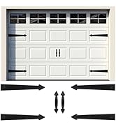 Magnetic Garage Door Hardware,Magnetic Garage Door Handles,Garage Door Decorative Magnetic for Ir...