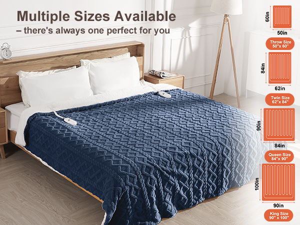 electric heated blanket