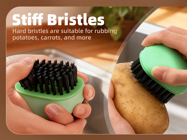 Vegetable Brush Scrubber for Food