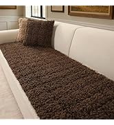 OHSIO Couch Cover for Pets, Washable Non-Slip Sofa Cover Pet Friendly, Soft Fuzzy Teddy Fleece So...
