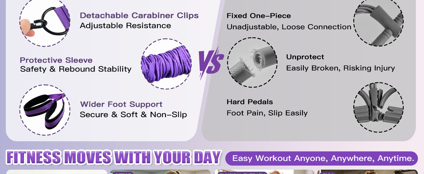 resistance band handles