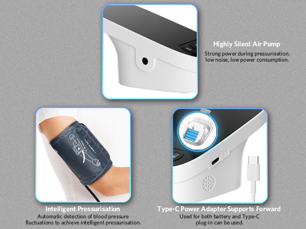 MAJOR DETAILS OF ARM BLOOD PRESSURE MONITOR