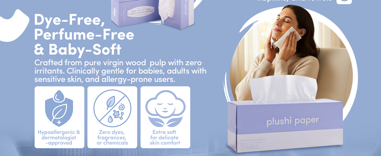 Septic Safe Tube Free Toilet Paper