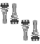 Yekoaru 4 PCS TR416 Metal Valve Stems, 1 1/2" Long Tire Valve Stems, 0.453" and 0.625" Rim Holes ...