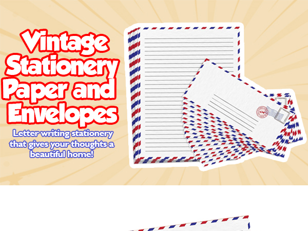 Airmail Stationary Gift Set