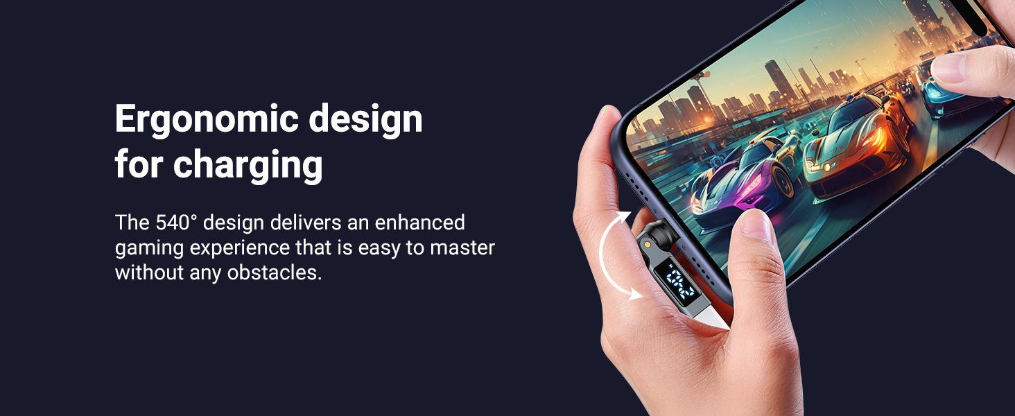 Ergonomic design for charging