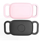 [2 Pack] Dog Collar Holder for Tile Pro 2024 Tracker, Waterproof Silicone case for Tile Life360 p...