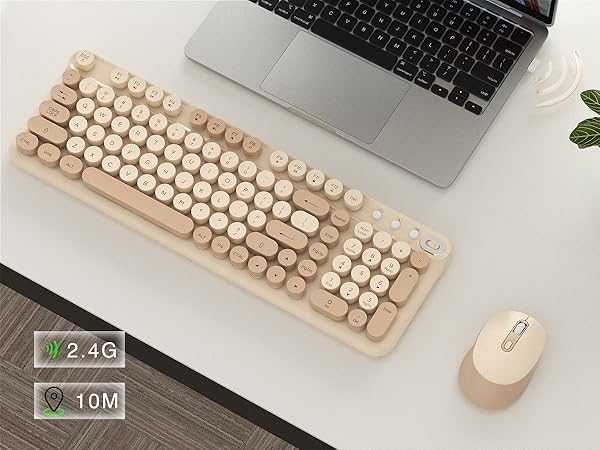 Wireless Keyboard and Mouse Combo