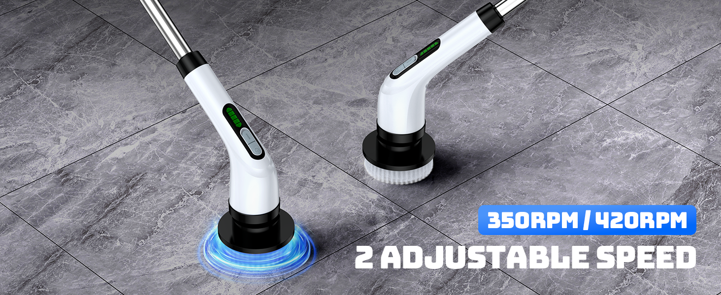 shower cleaning brush with long handle shower cleaner brush electric spin scrubber for cleaning