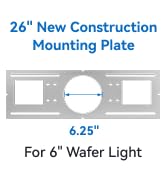 Rough in Plate Pre Mounting Bracket