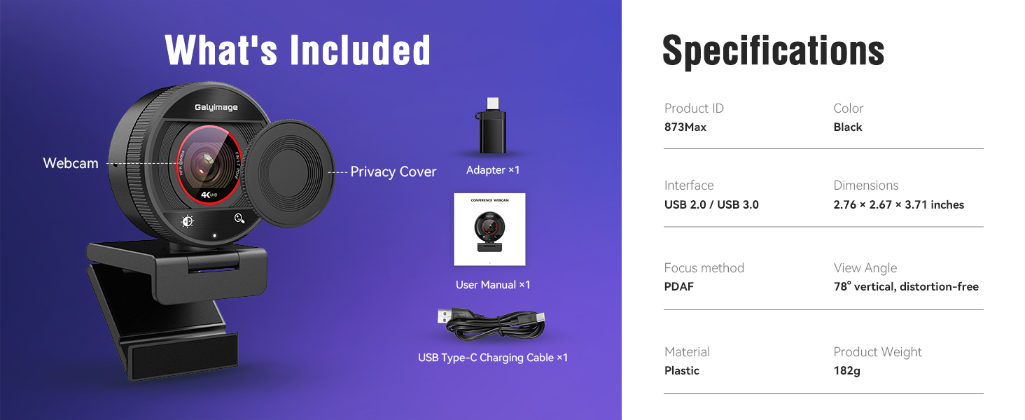 webcam streaming camera 4k computer camera with microphone for desktop 1080p webcam webcam