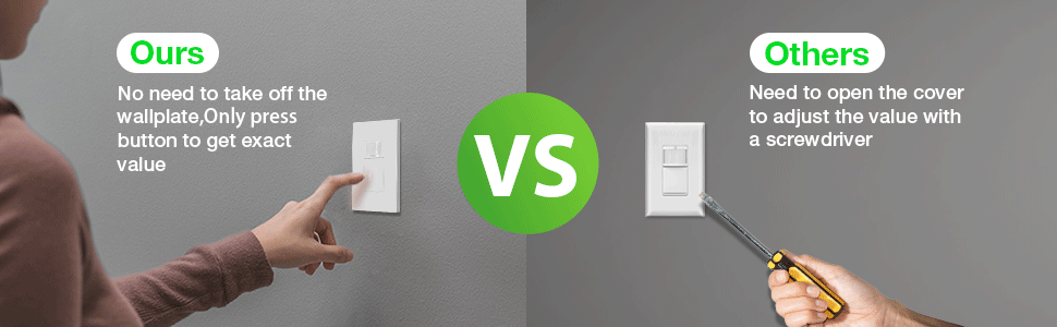 Occupancy &amp;amp; Vacancy Motion Sensor Switch
