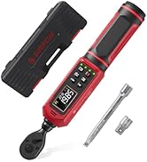 SUERCUP 1/4-inch Digital Torque Wrench(0.33-22.1Ft.Lb/0.45-30N.m) ±1% Accuracy Digital Torque Wre...