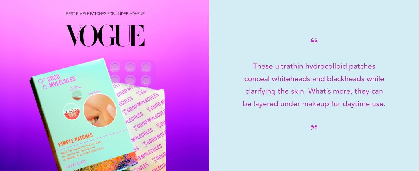Voted Best pimple patches for under makeup by Vogue