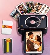 PRT 4x6 Photo Printer, Phone Printer with 20 Sheets &amp; 1 Ribbon, Wireless Instant Picture Printers...