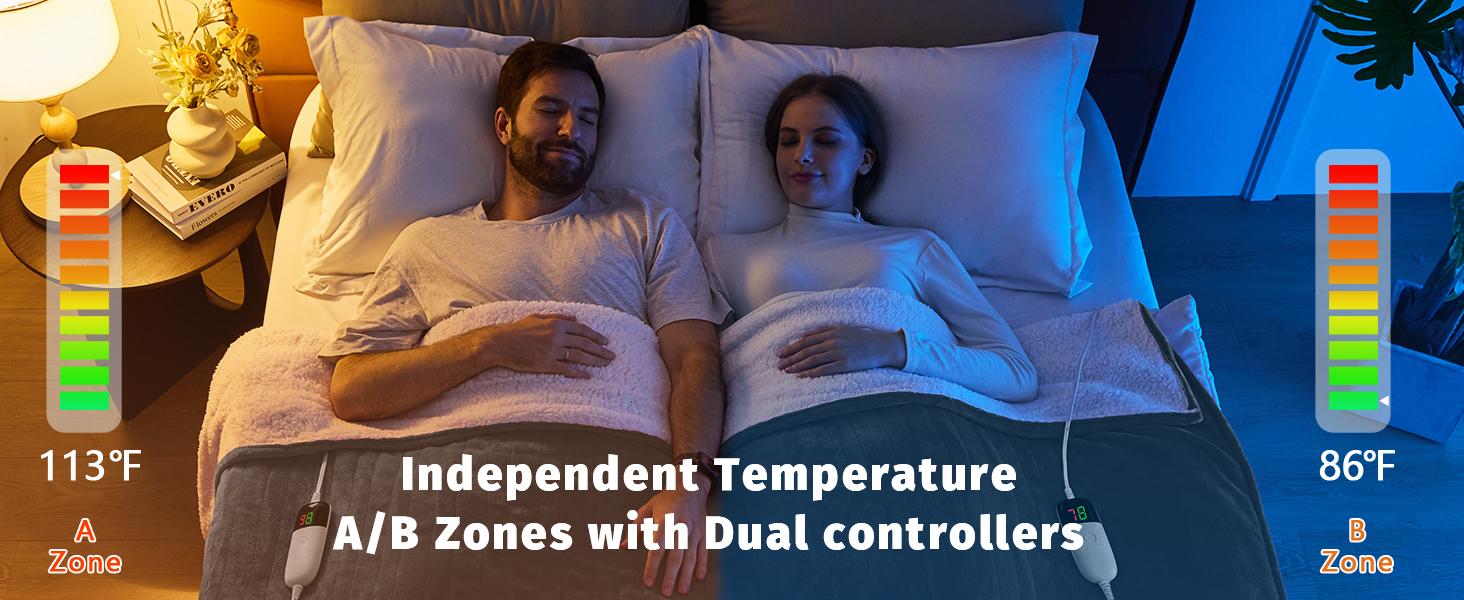 electric blanket queen/king size