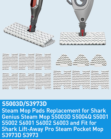 For Shark genius steam mop replacement pads