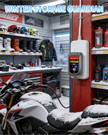1.1A Motorcycle Battery Tender